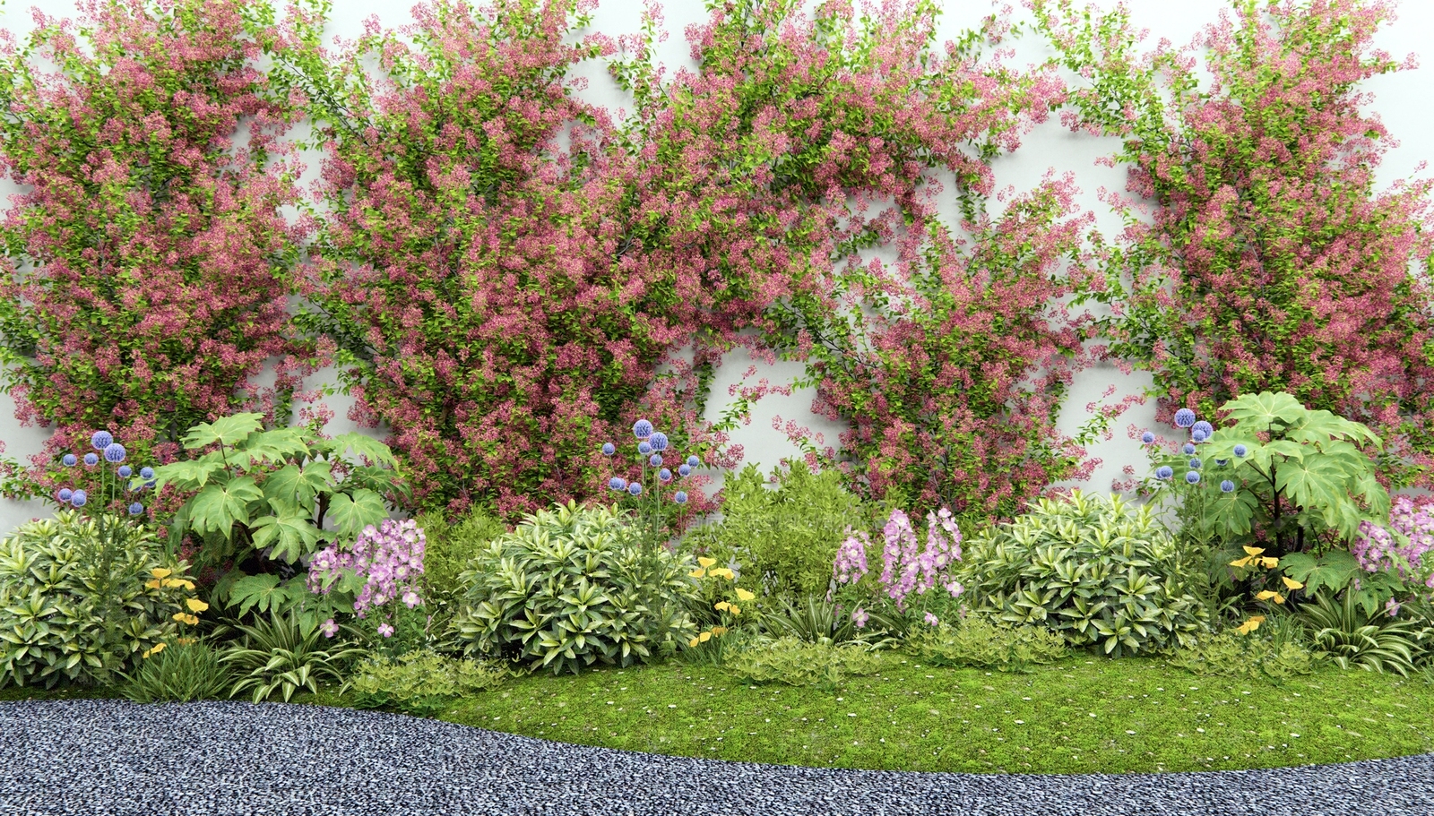 花草组合3D模型下载【ID:1189982239】