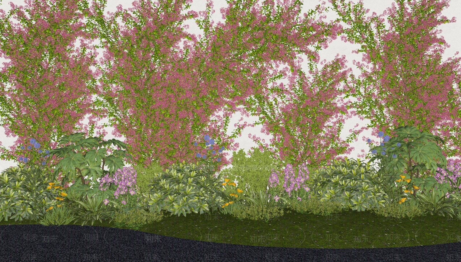 花草SU模型下载【ID:1189982415】