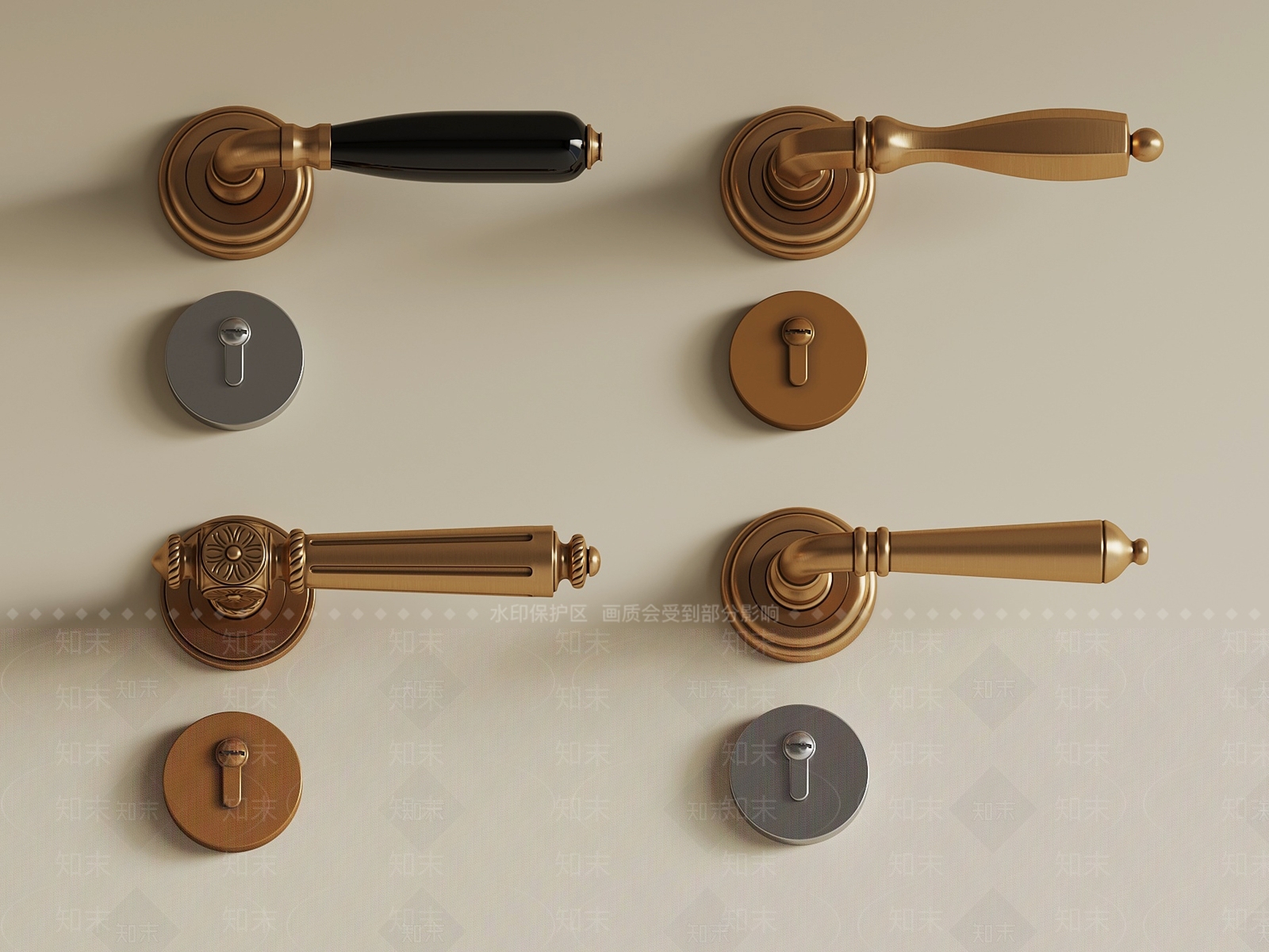 锁SU模型下载【ID:1189983430】