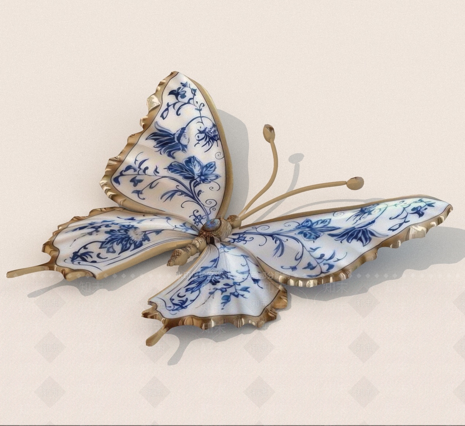 中式摆件组合3D模型下载【ID:1189986497】