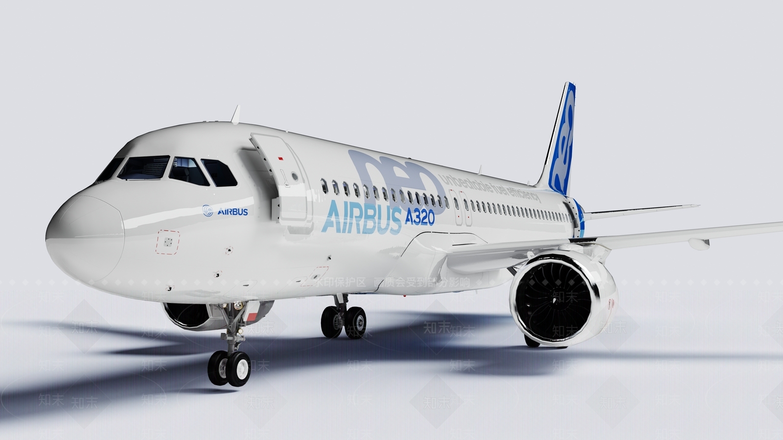 飞机SU模型下载【ID:1189991942】