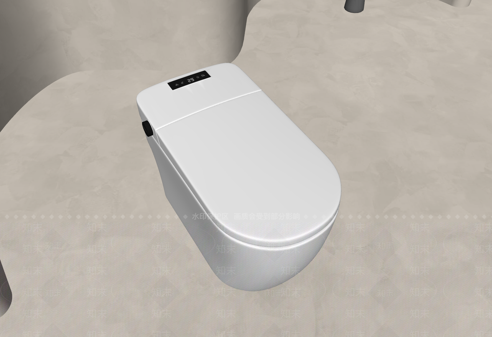 马桶SU模型下载【ID:1190004217】