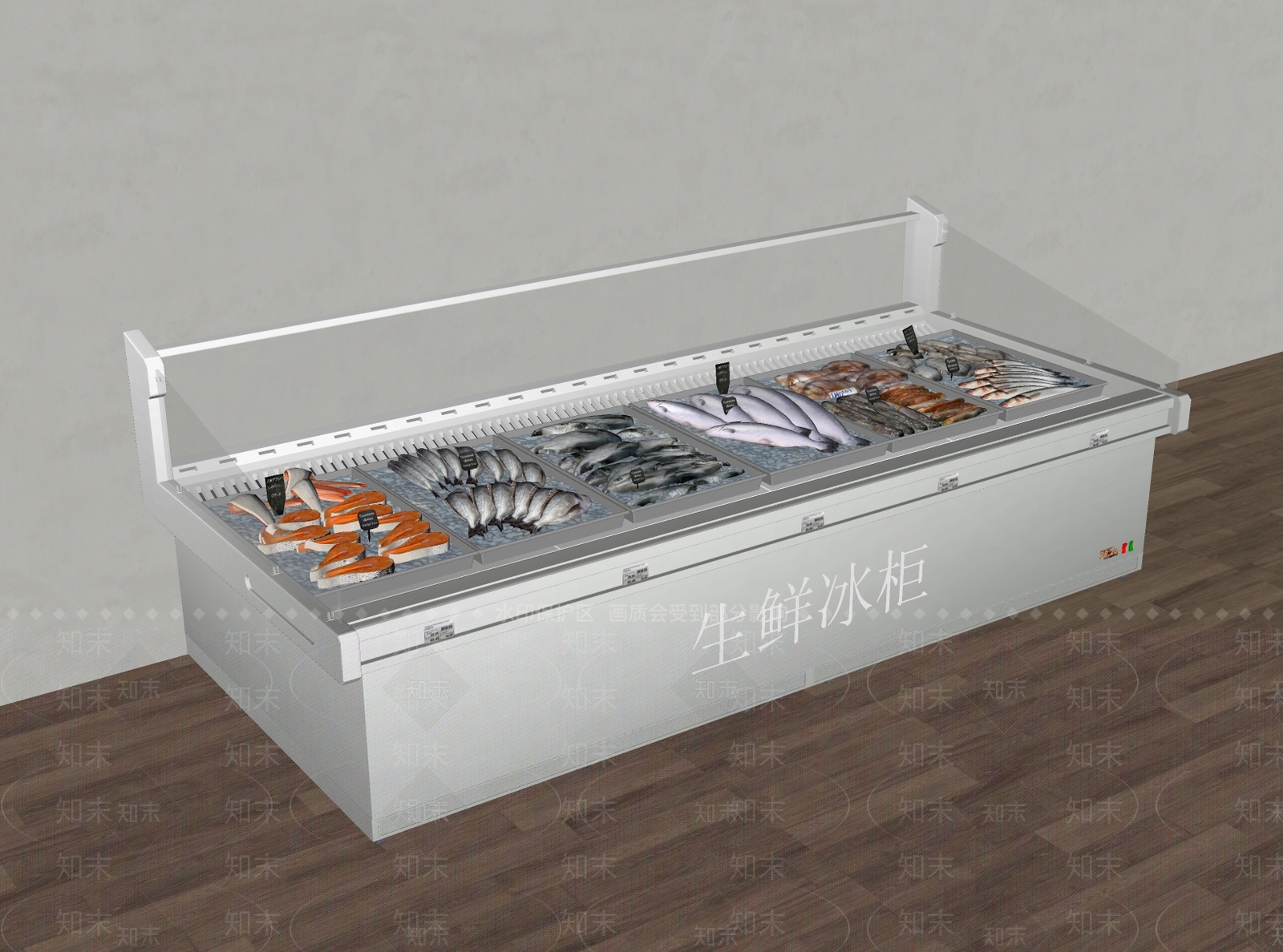冰柜SU模型草图