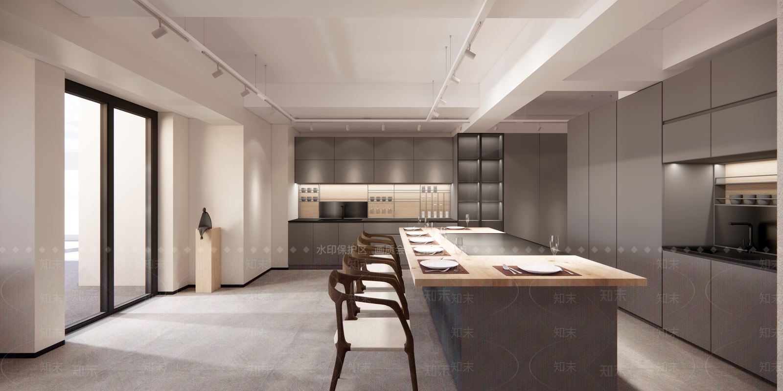 现代日式其他店铺SU模型下载【ID:1190687380】