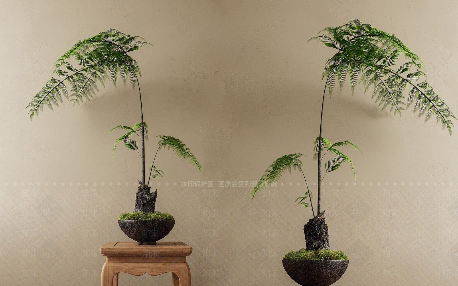 盆栽SU模型下载【ID:1190016367】