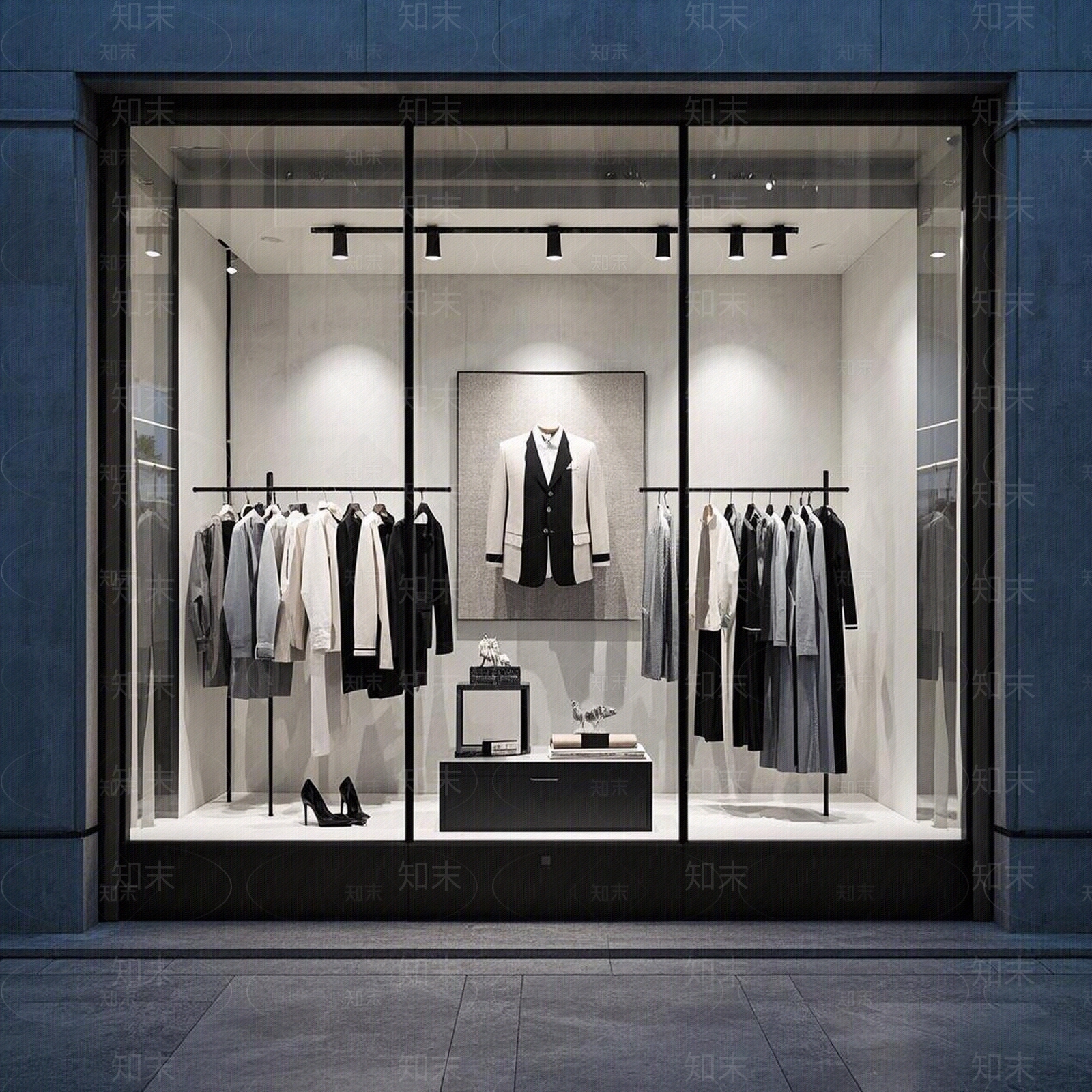 现代橱窗贴图下载【ID:1190017880】
