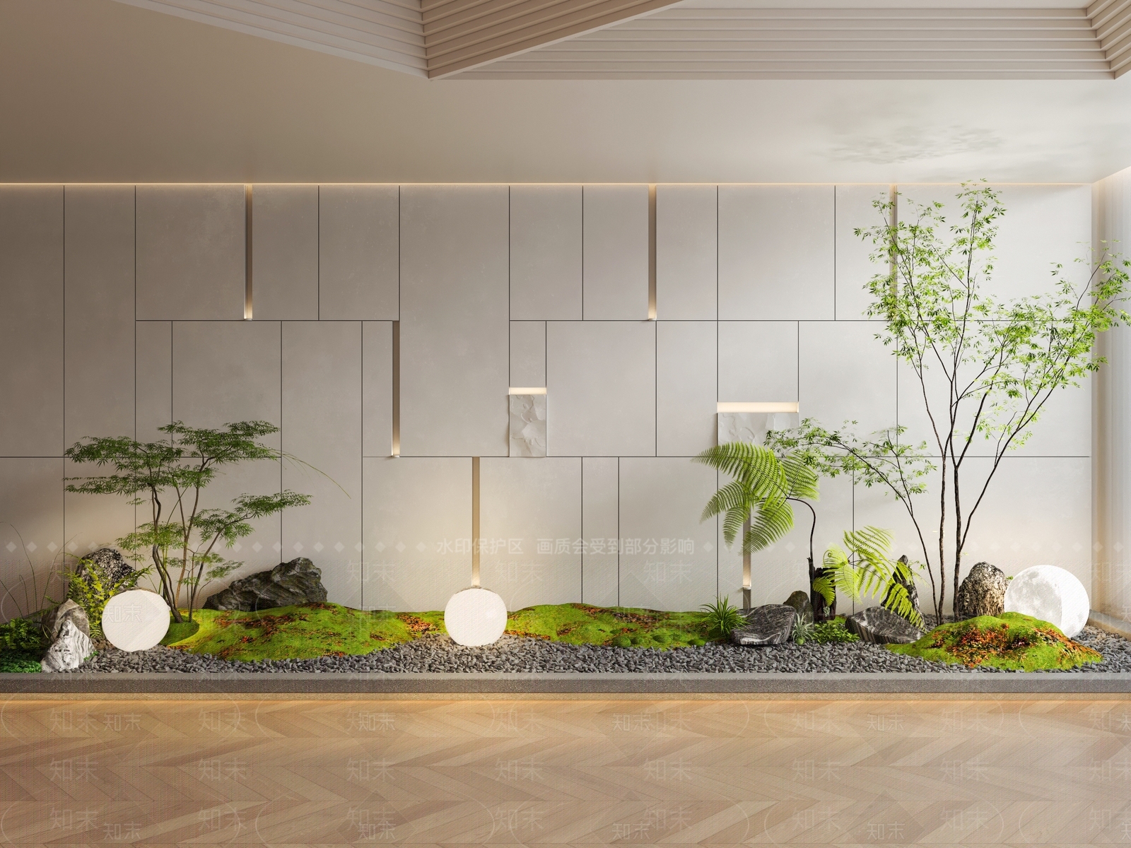 现代其他景观小品3D模型下载【ID:1190024227】