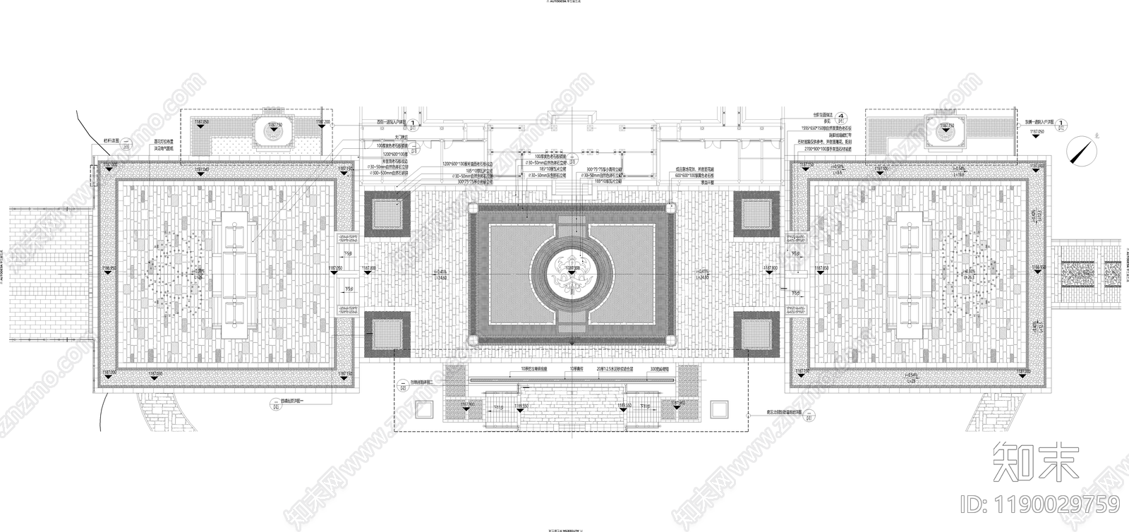 景观节点施工图下载【ID:1190029759】