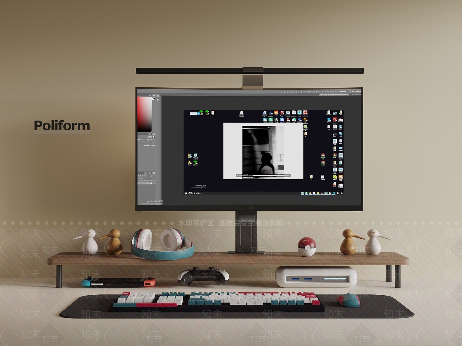 电脑3D模型下载【ID:1190030565】