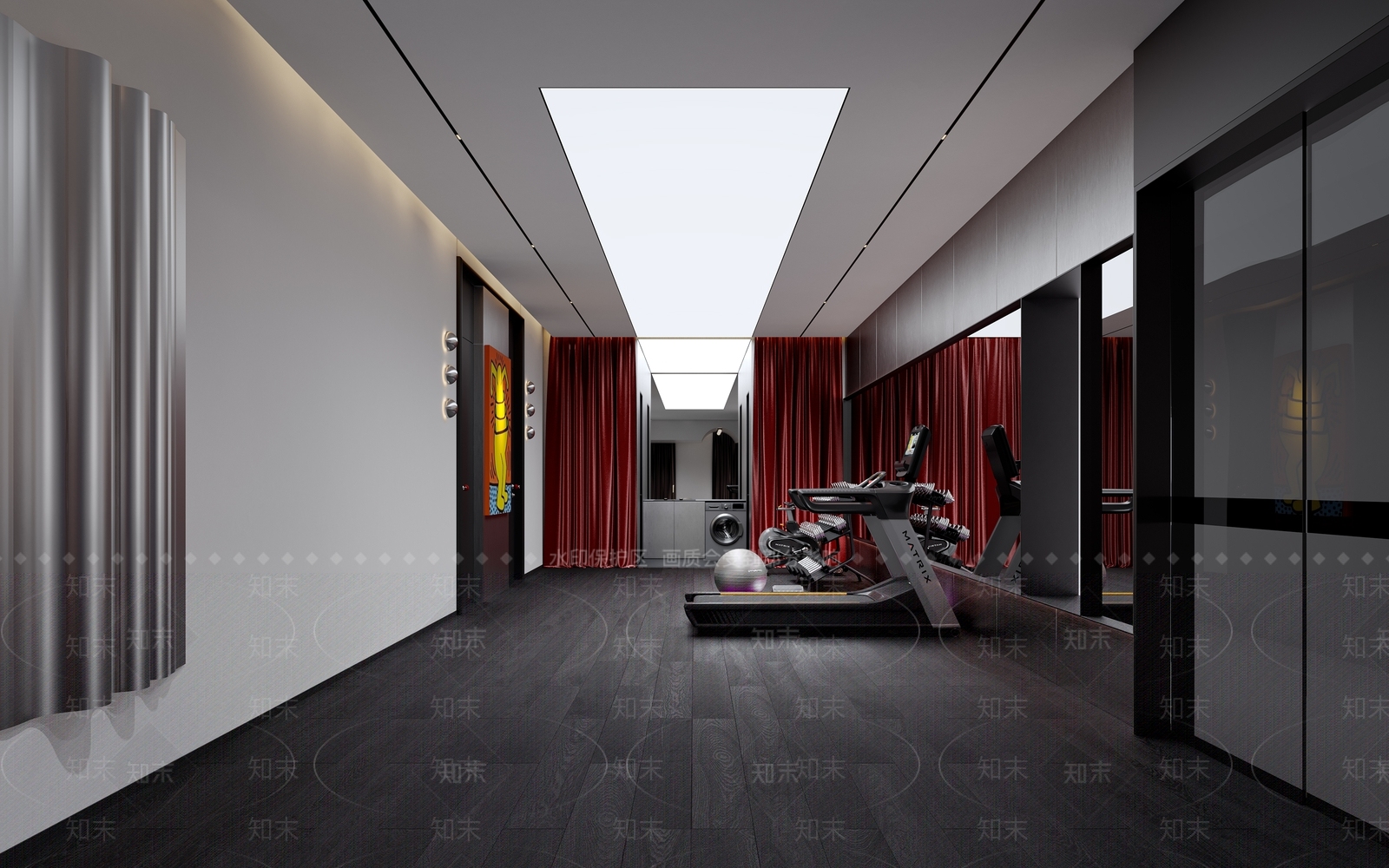 简约极简美容院3D模型下载【ID:1190035917】