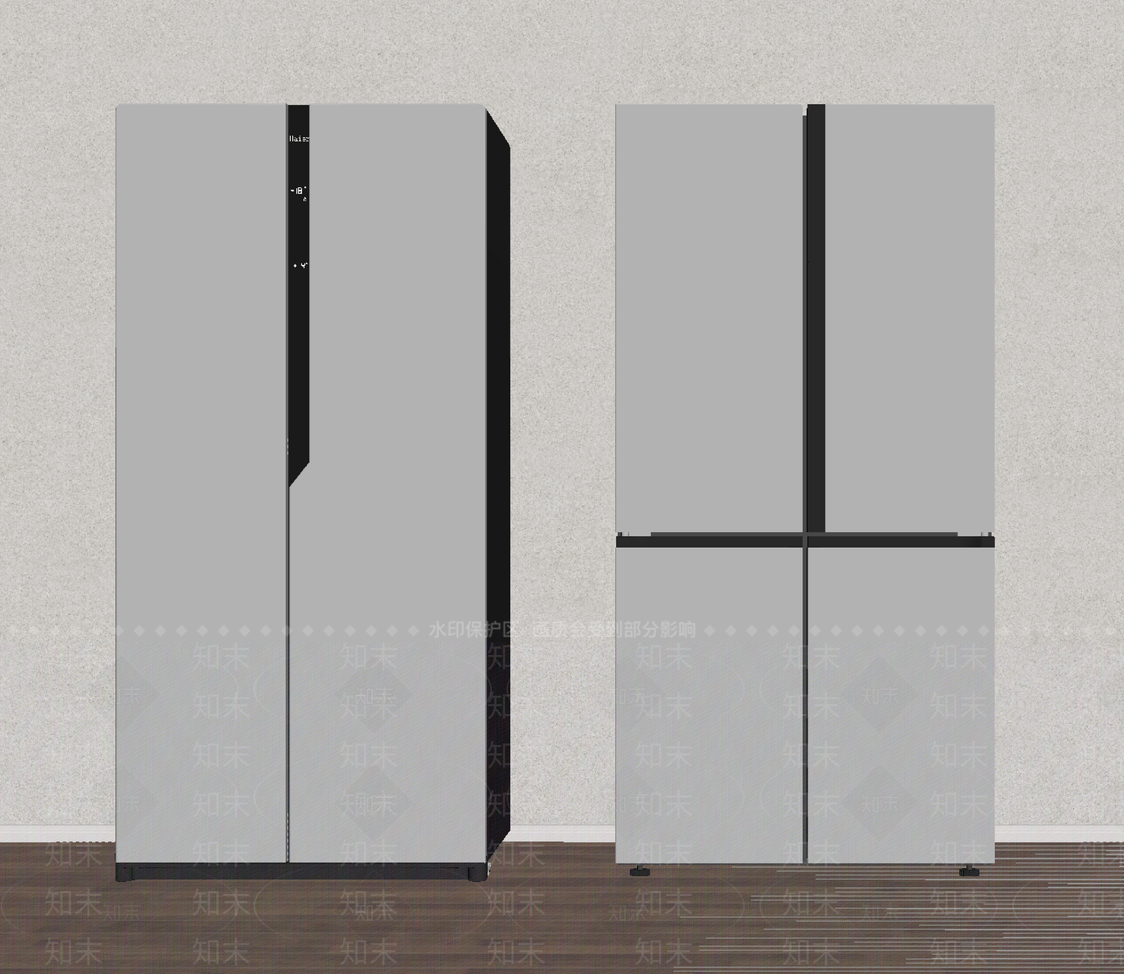 冰箱SU模型下载【ID:1190036990】