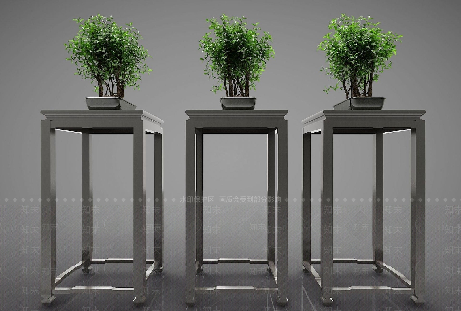 现代边几3D模型下载【ID:1190036958】