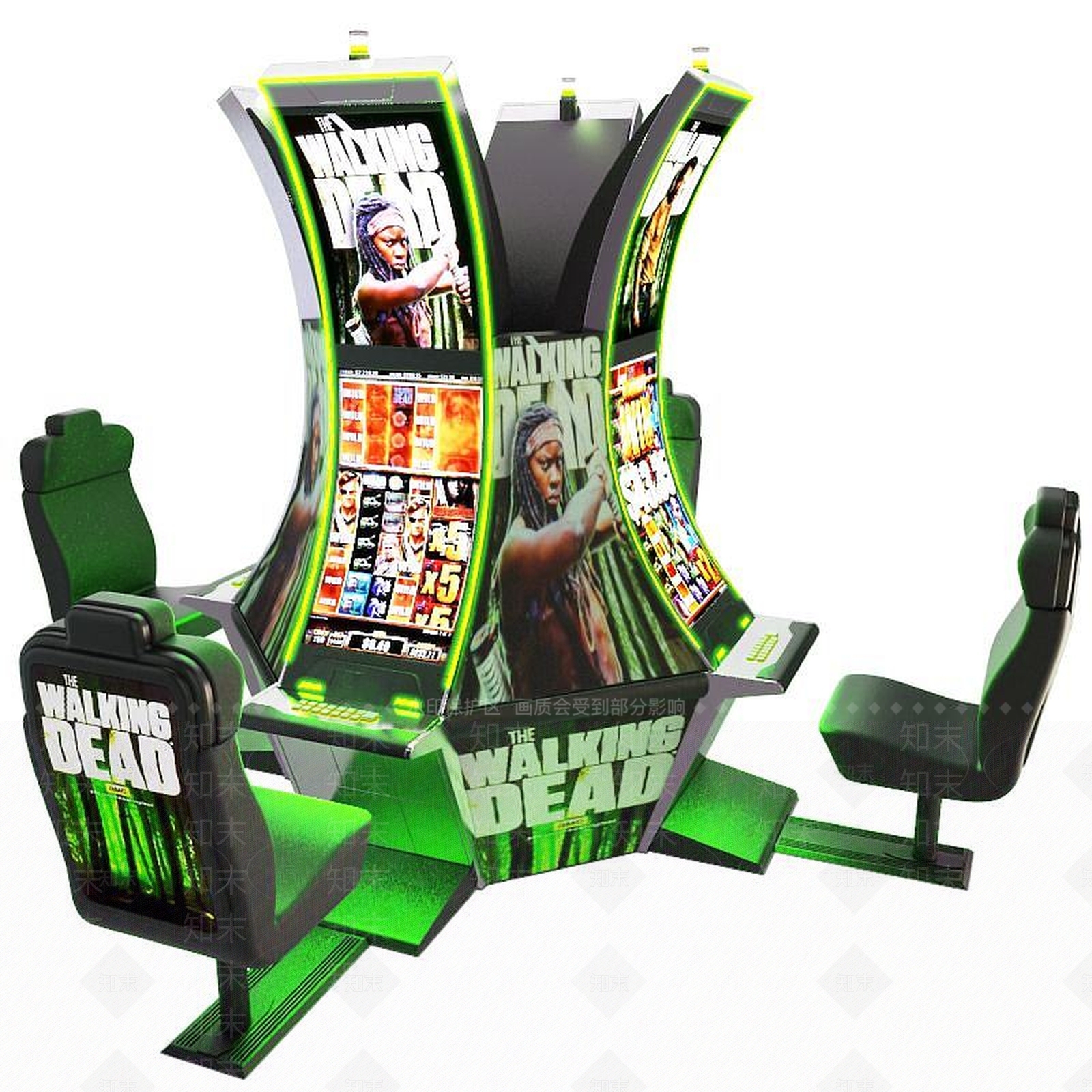 现代游戏一体机3D模型下载【ID:1190042395】