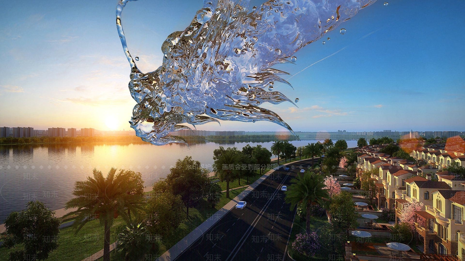 现代街景3D模型下载【ID:1190042670】