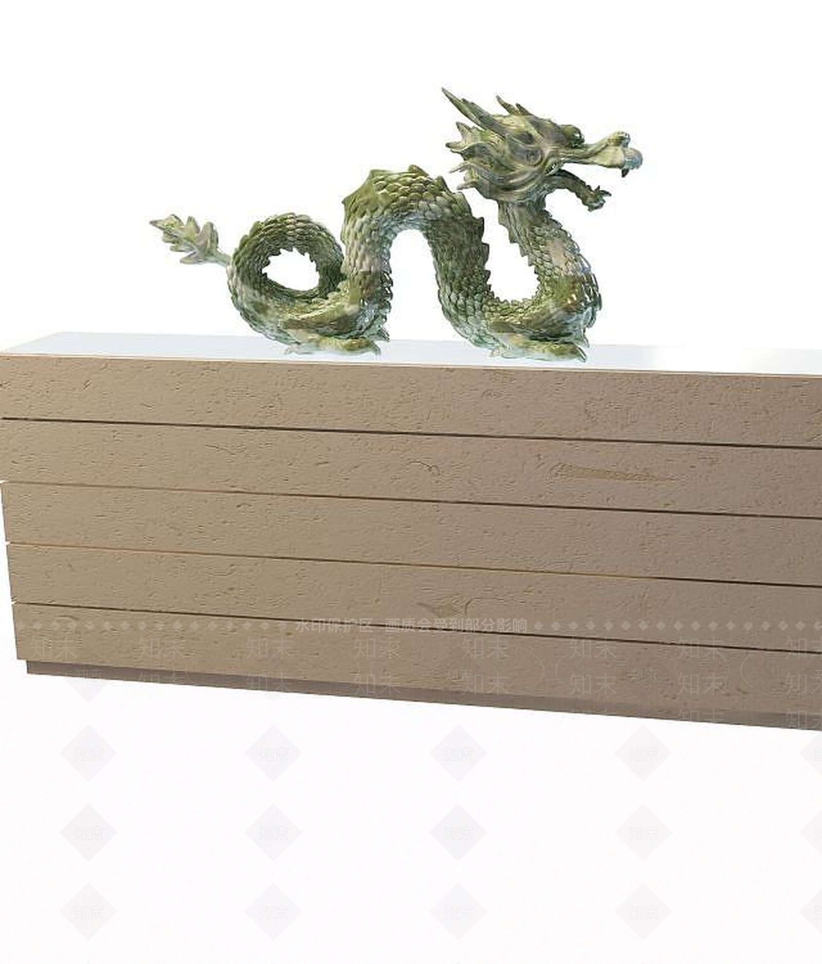 现代展示台3D模型下载【ID:1190043362】