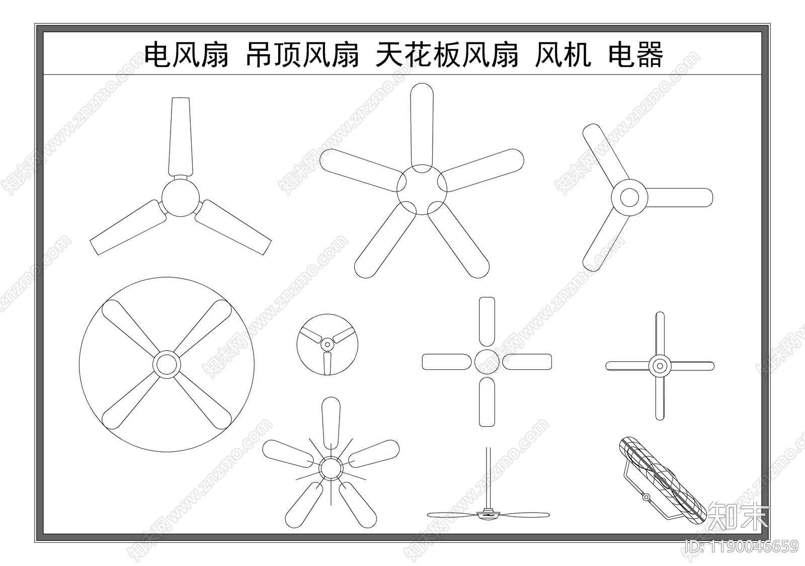 现代电器施工图下载【ID:1190046659】