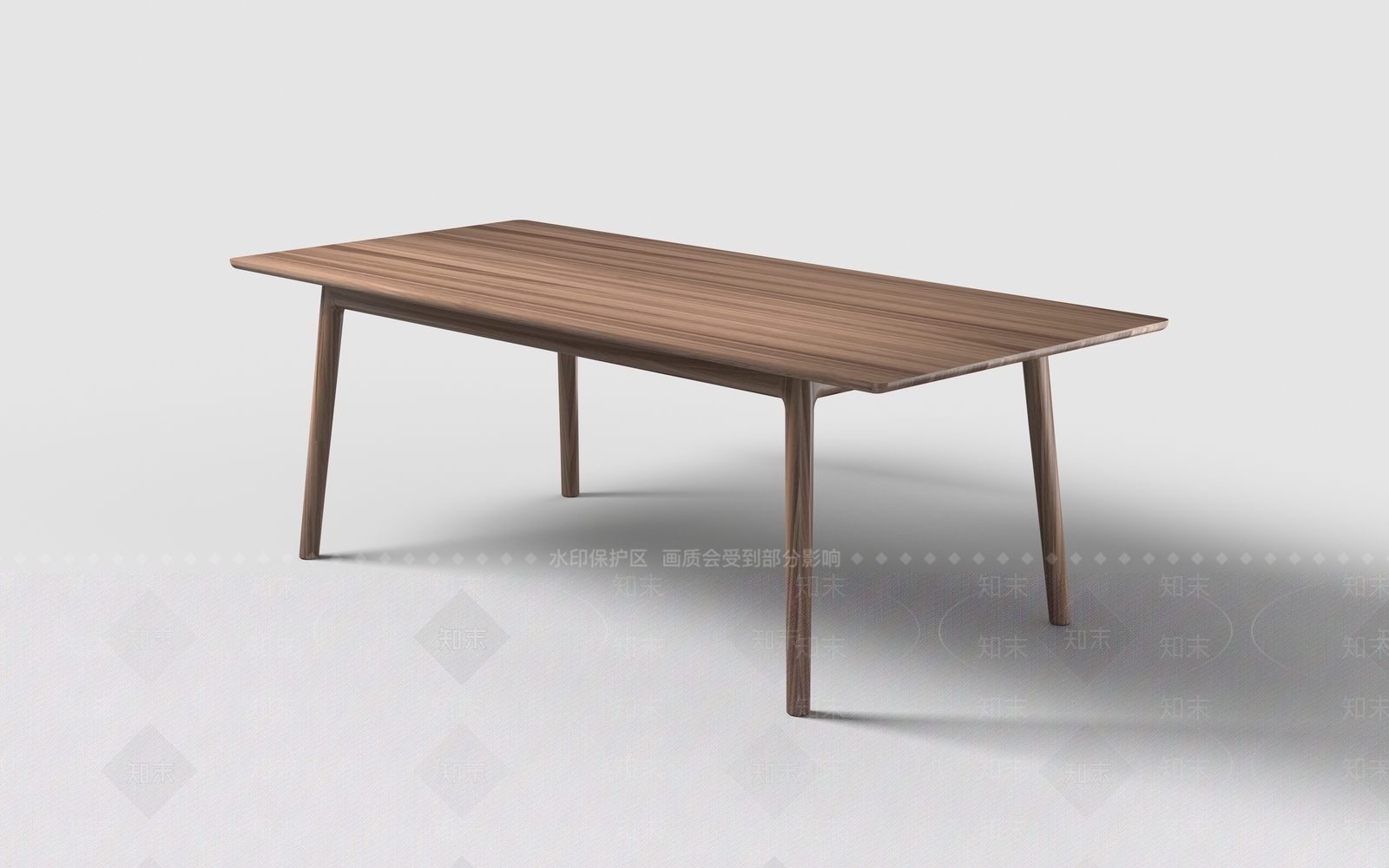 现代意式餐桌3D模型下载【ID:1190052492】