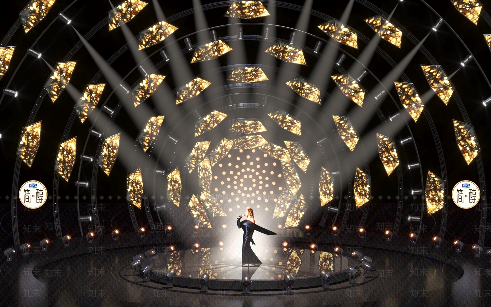 现代舞台3D模型下载【ID:1190052768】