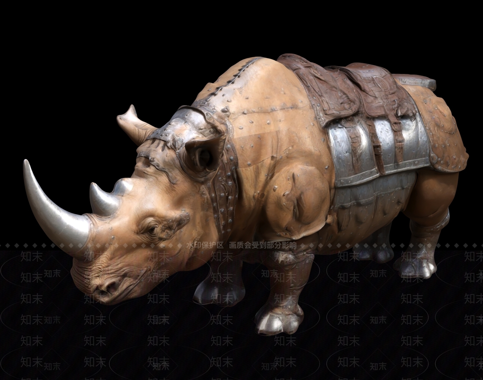 水生类动物3D模型下载【ID:1190052940】