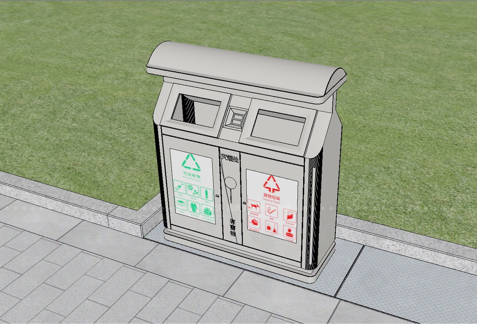 其他公用器材SU模型下载【ID:1190057607】