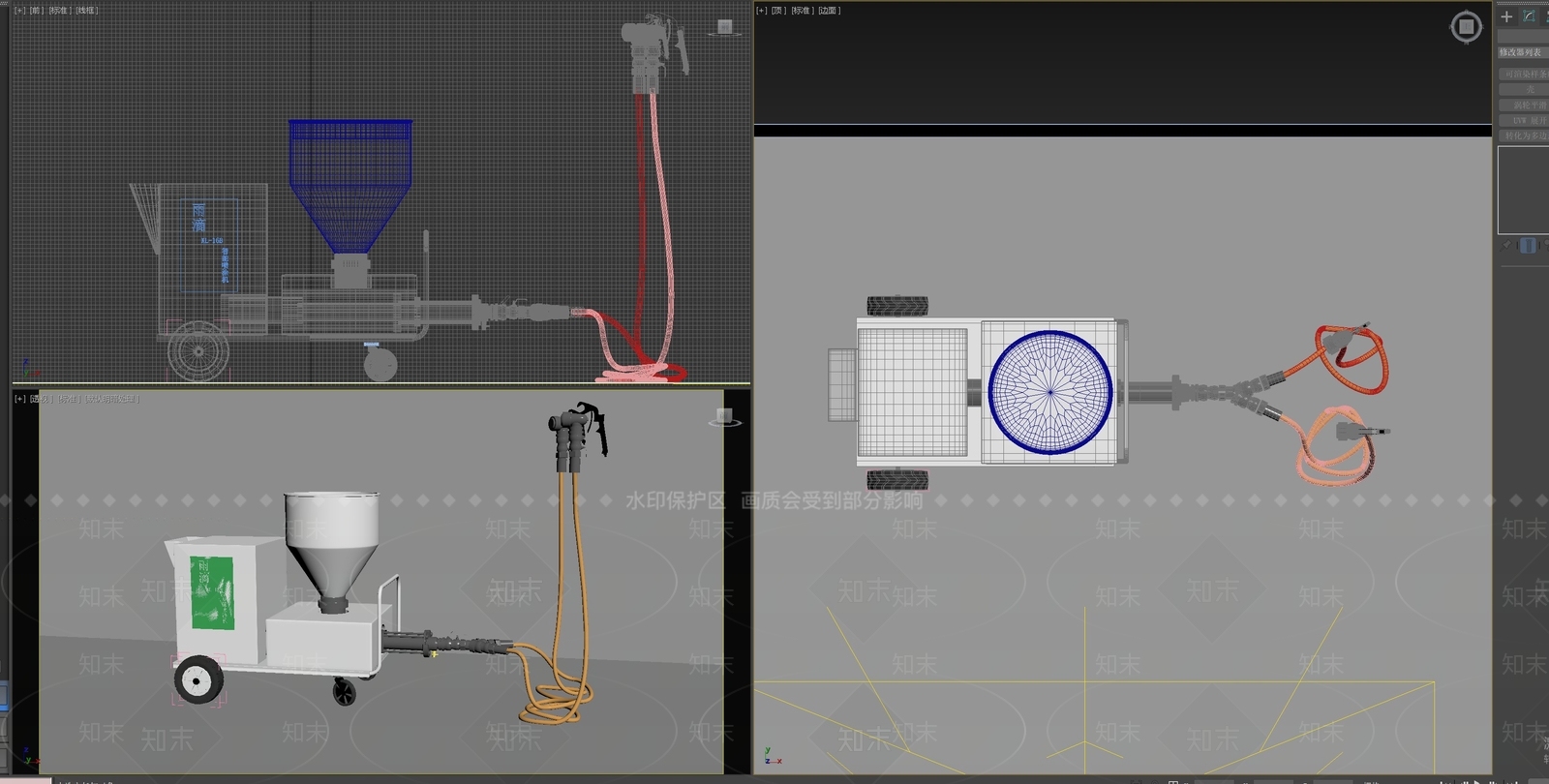 工业设备3D模型下载【ID:1190078474】