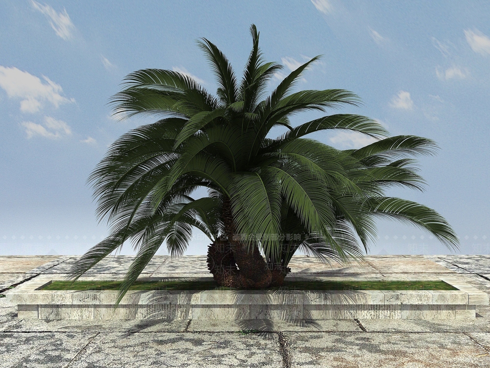 现代办公桌3D模型下载【ID:1190079803】