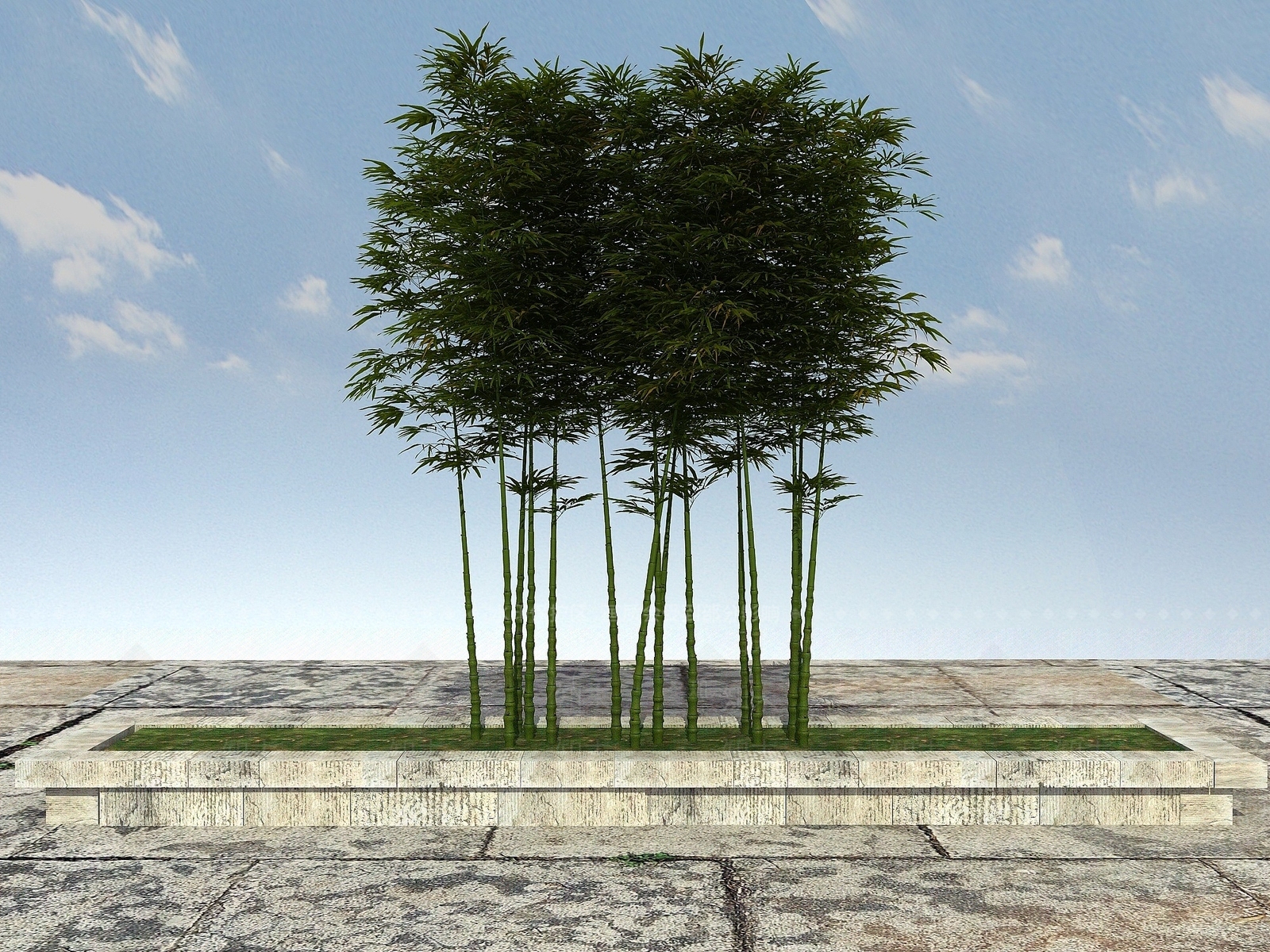 现代办公桌3D模型下载【ID:1190079972】