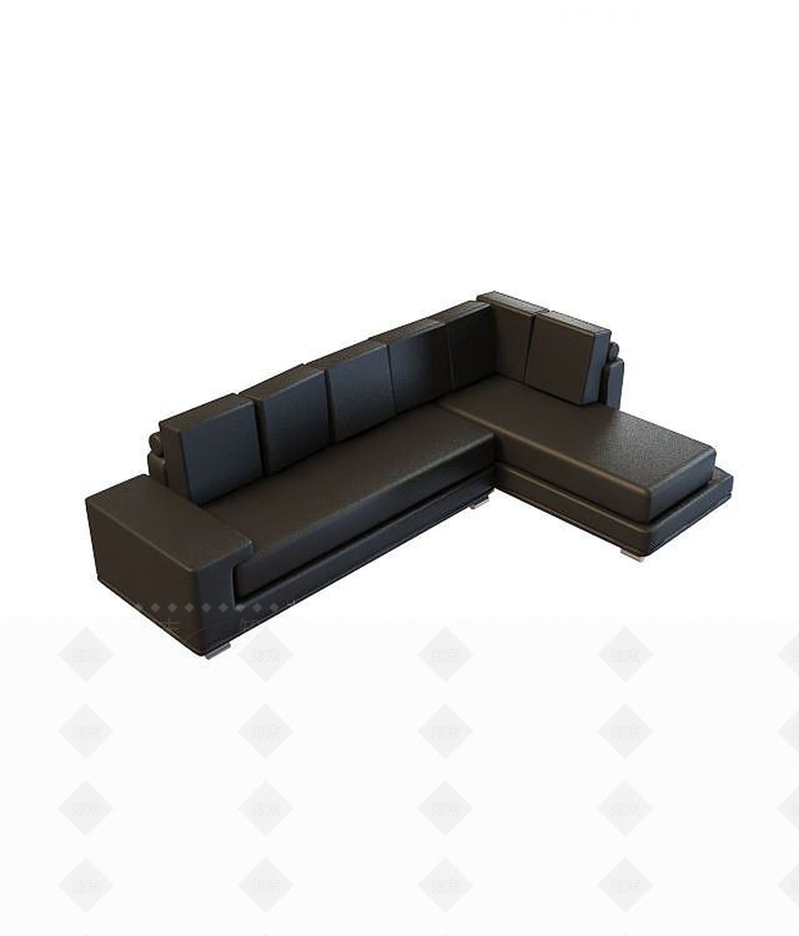 现代双人沙发3D模型下载【ID:1190080146】