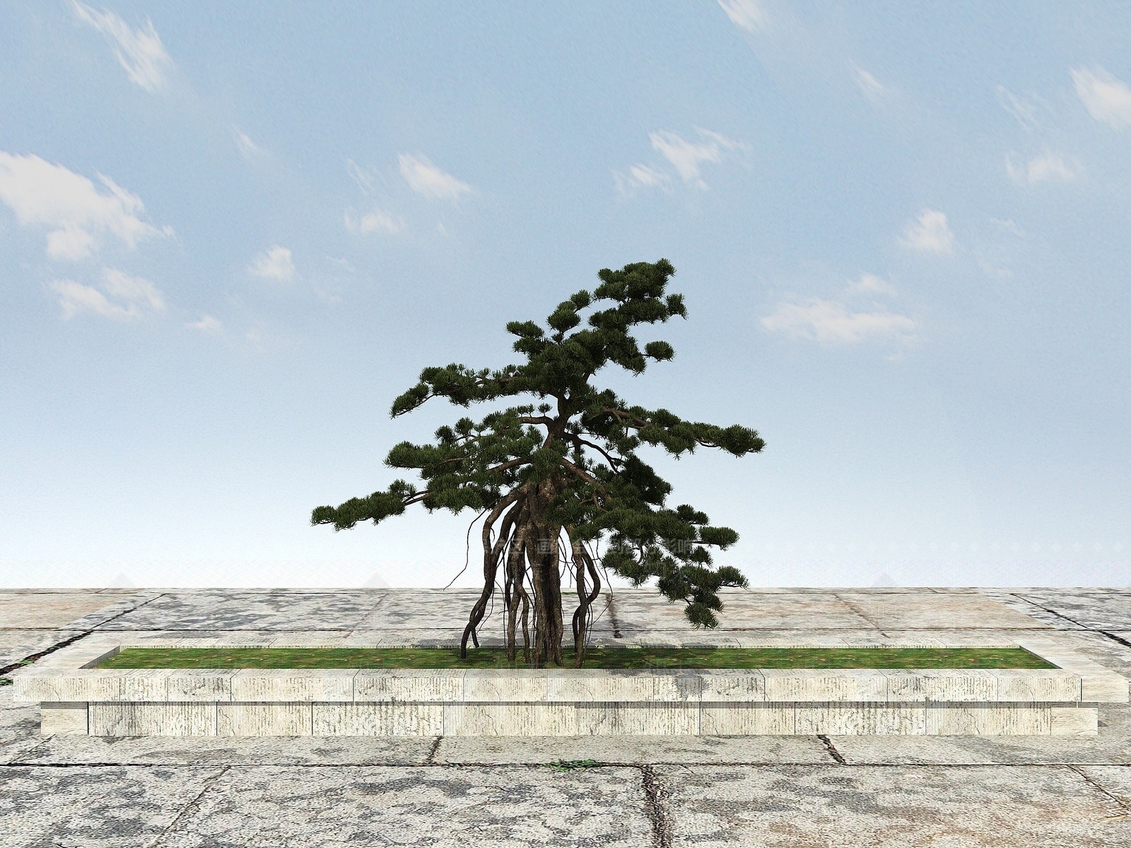 现代办公桌3D模型下载【ID:1190080248】