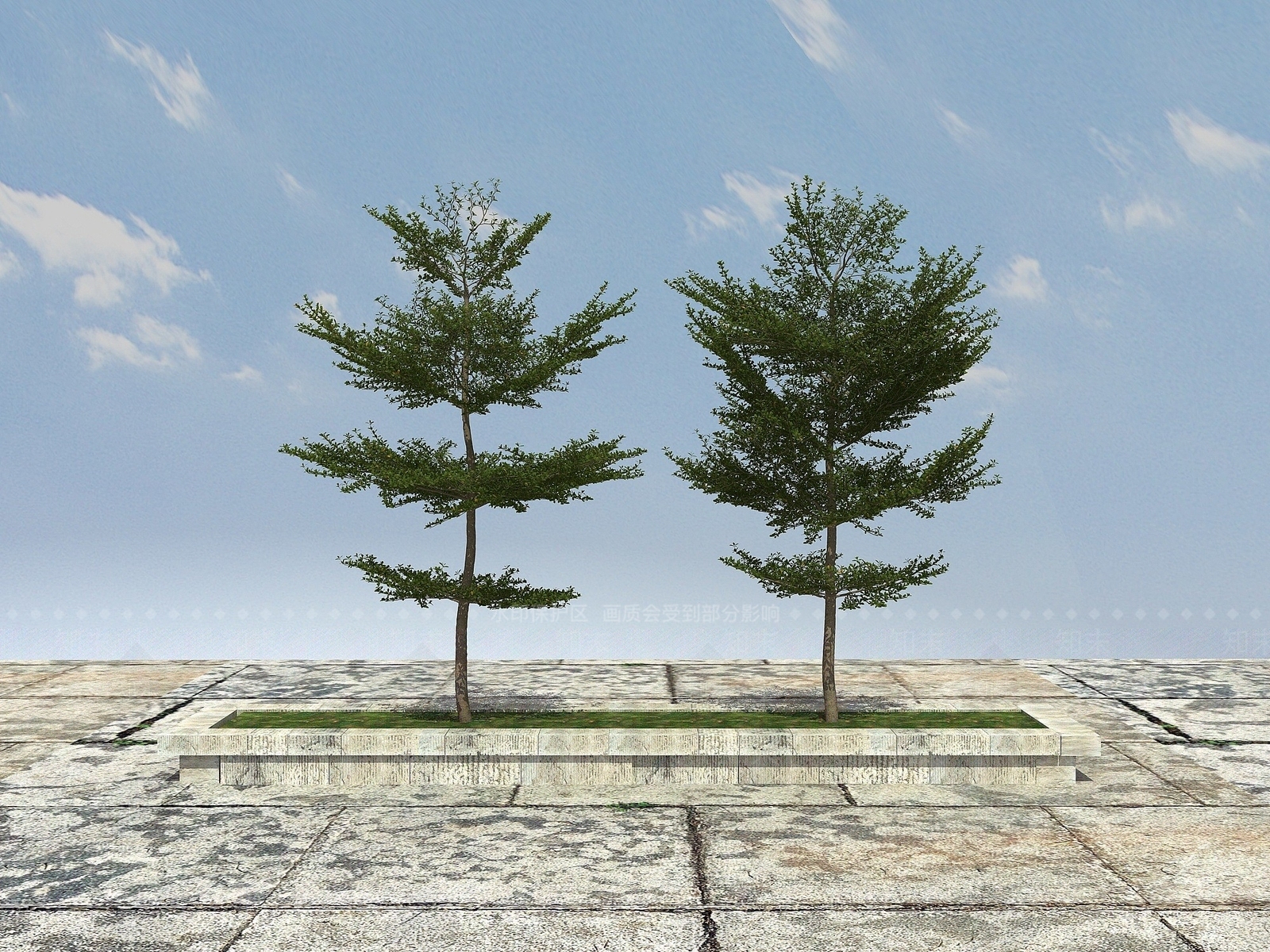 现代办公桌3D模型下载【ID:1190081459】