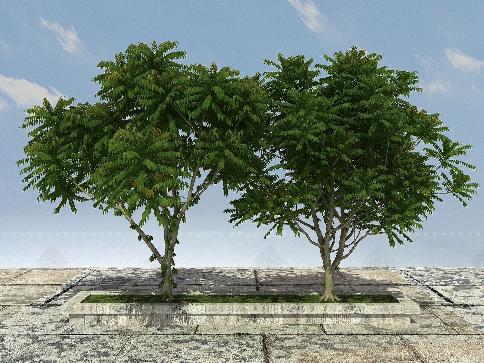 现代办公桌3D模型下载【ID:1190081596】