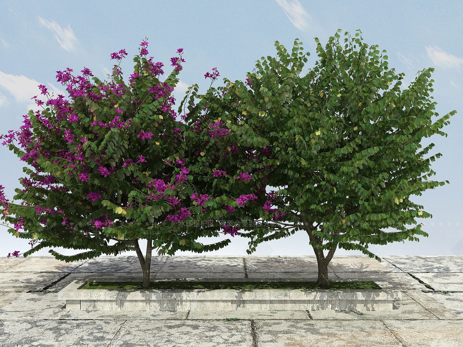 现代办公桌3D模型下载【ID:1190081797】