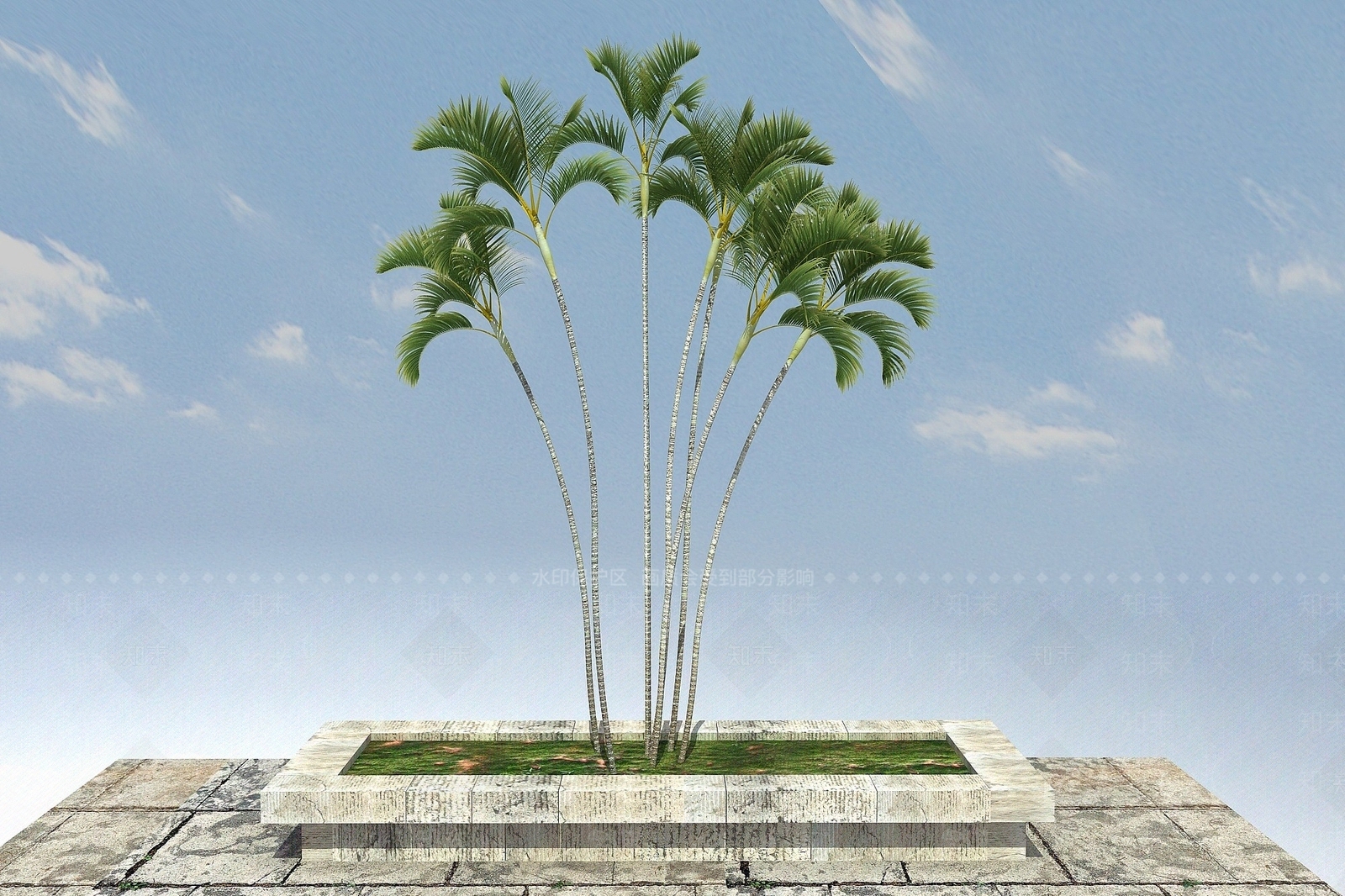现代办公桌3D模型下载【ID:1190081915】