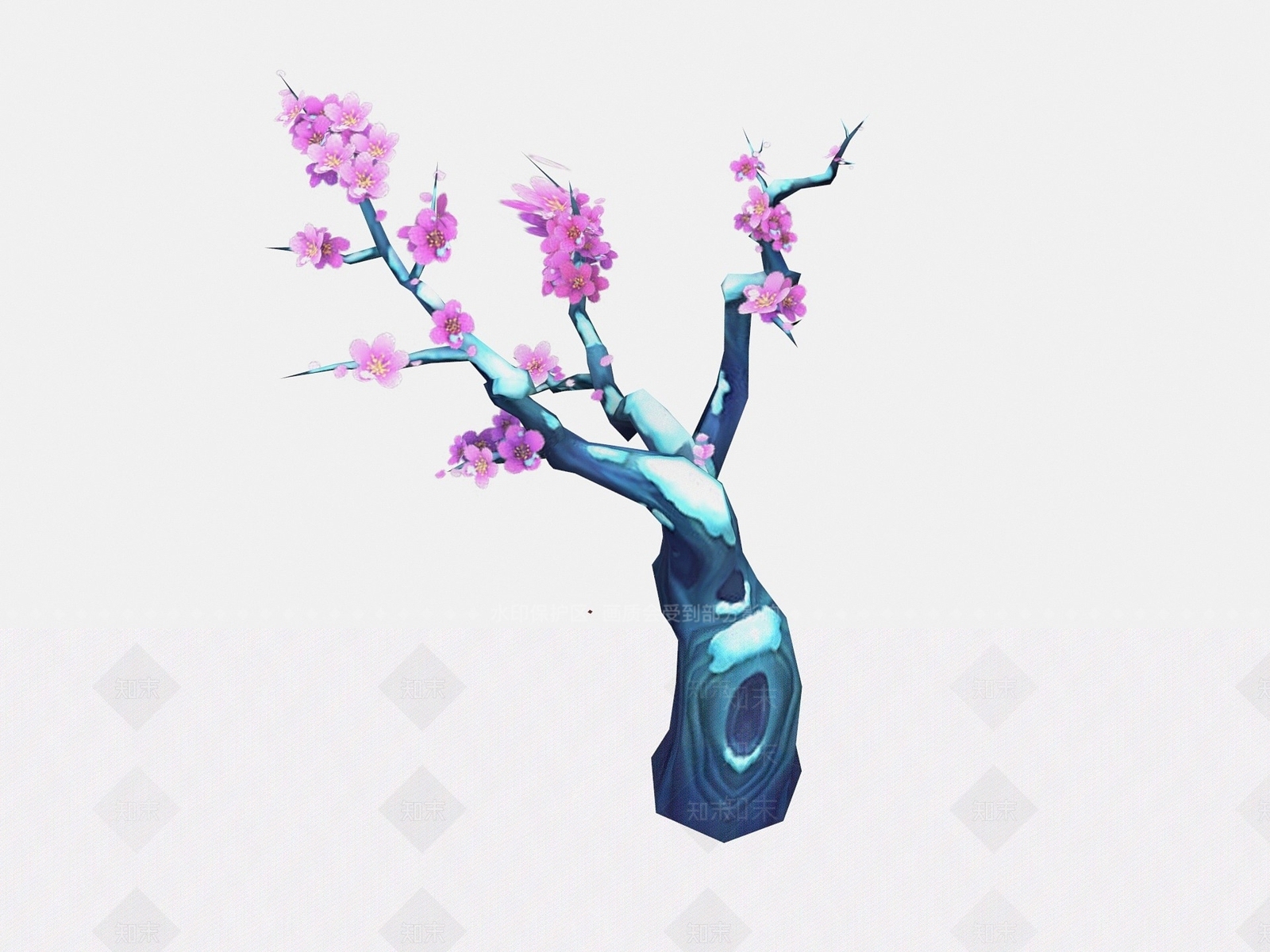 现代办公桌3D模型下载【ID:1190084415】
