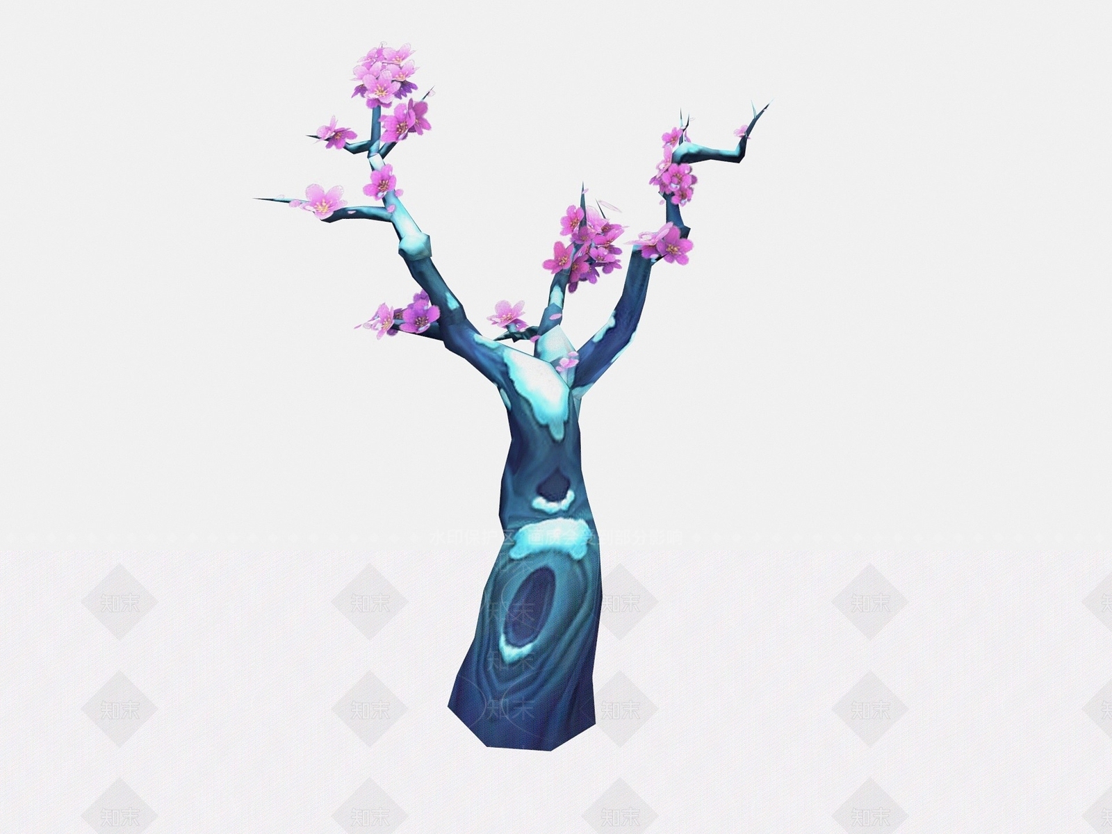 现代办公桌3D模型下载【ID:1190084415】
