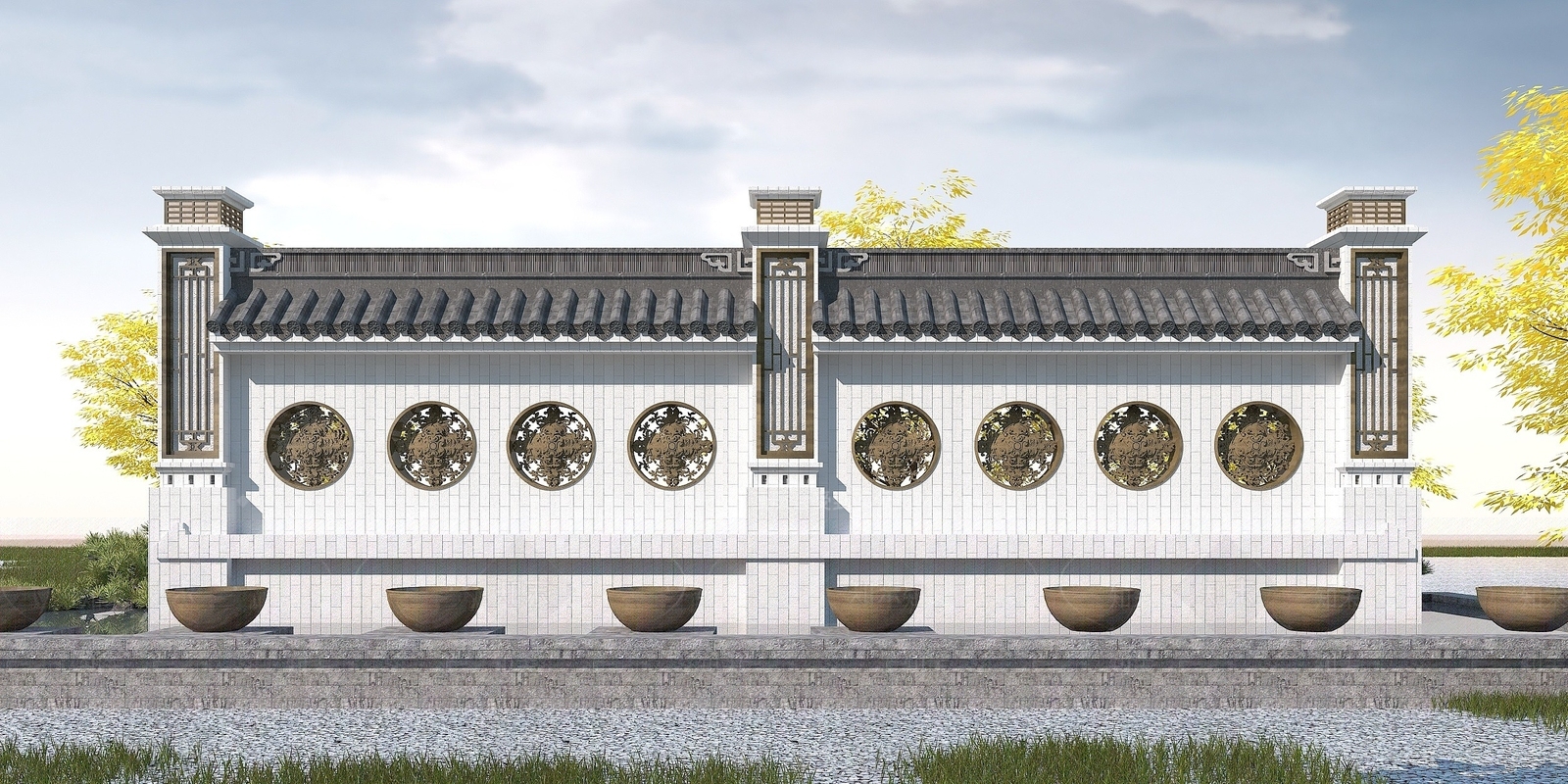 现代其他景观小品3D模型下载【ID:1190086726】