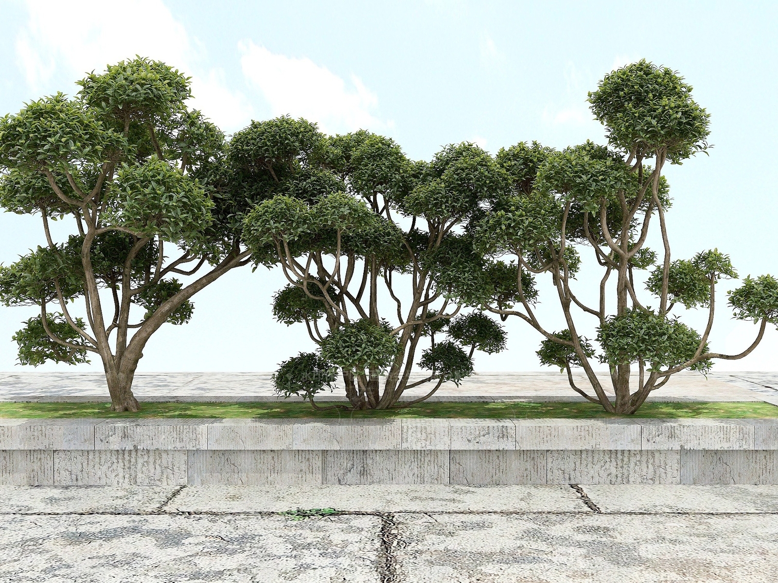 现代办公桌3D模型下载【ID:1190089162】