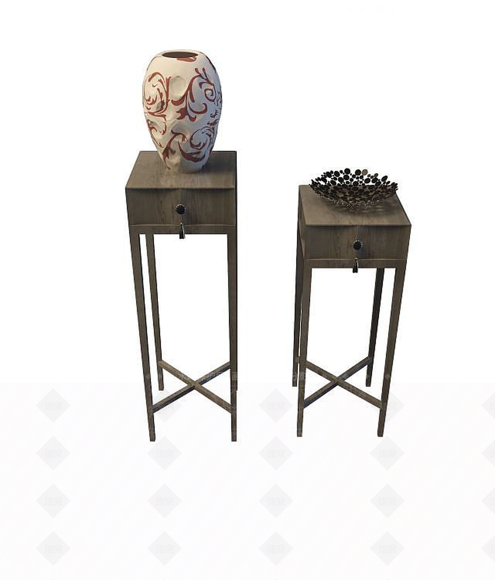 现代书桌3D模型下载【ID:1190089596】