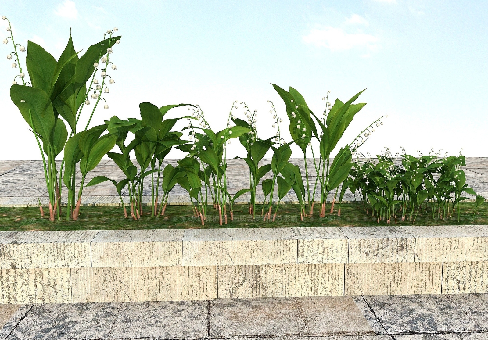 现代办公桌3D模型下载【ID:1190089934】