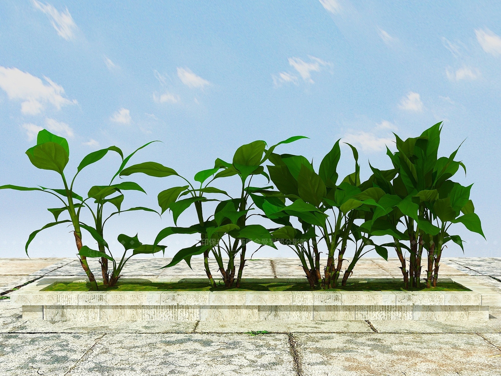 现代办公桌3D模型下载【ID:1190092640】