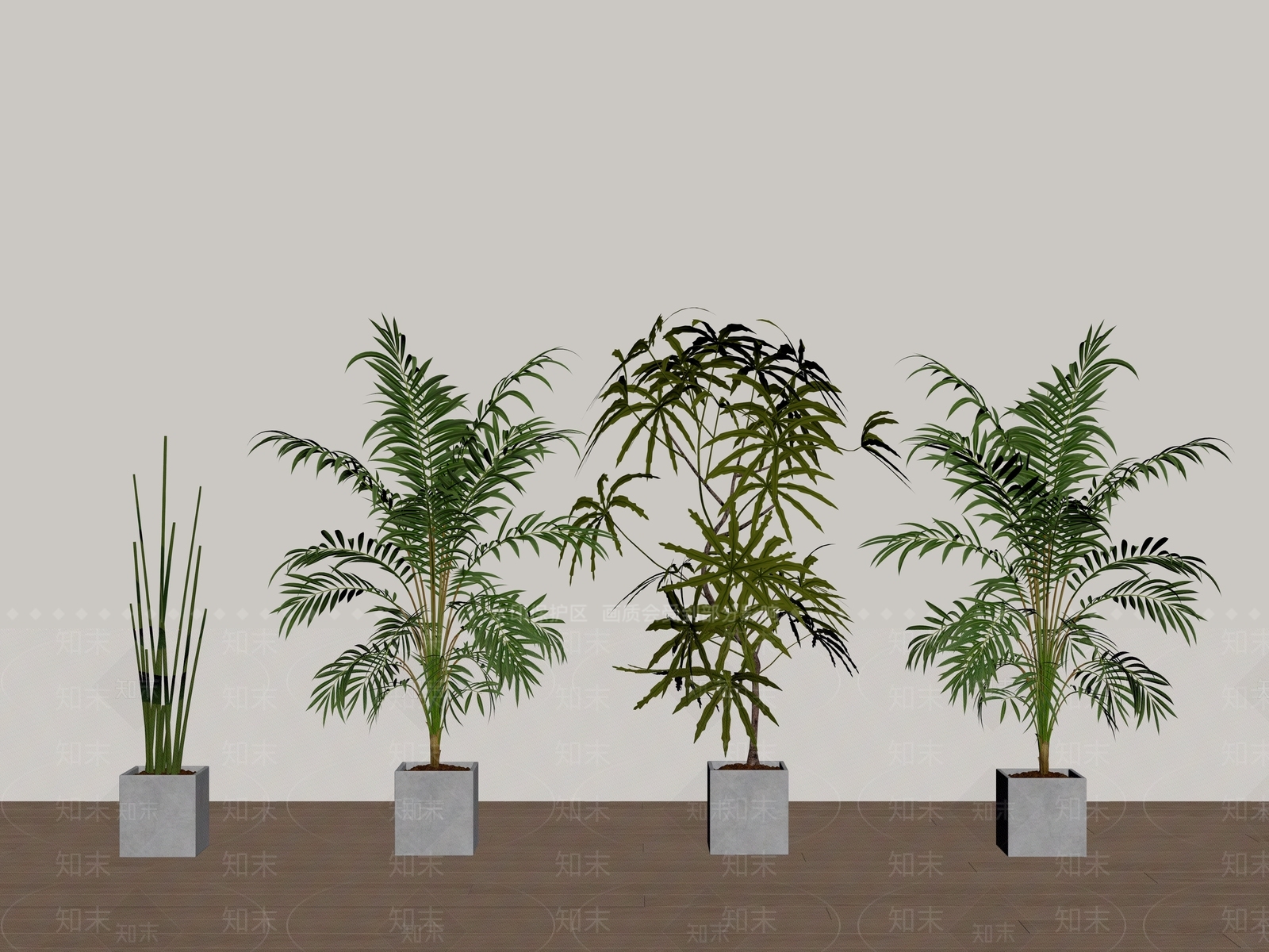 盆栽SU模型下载【ID:1190093726】