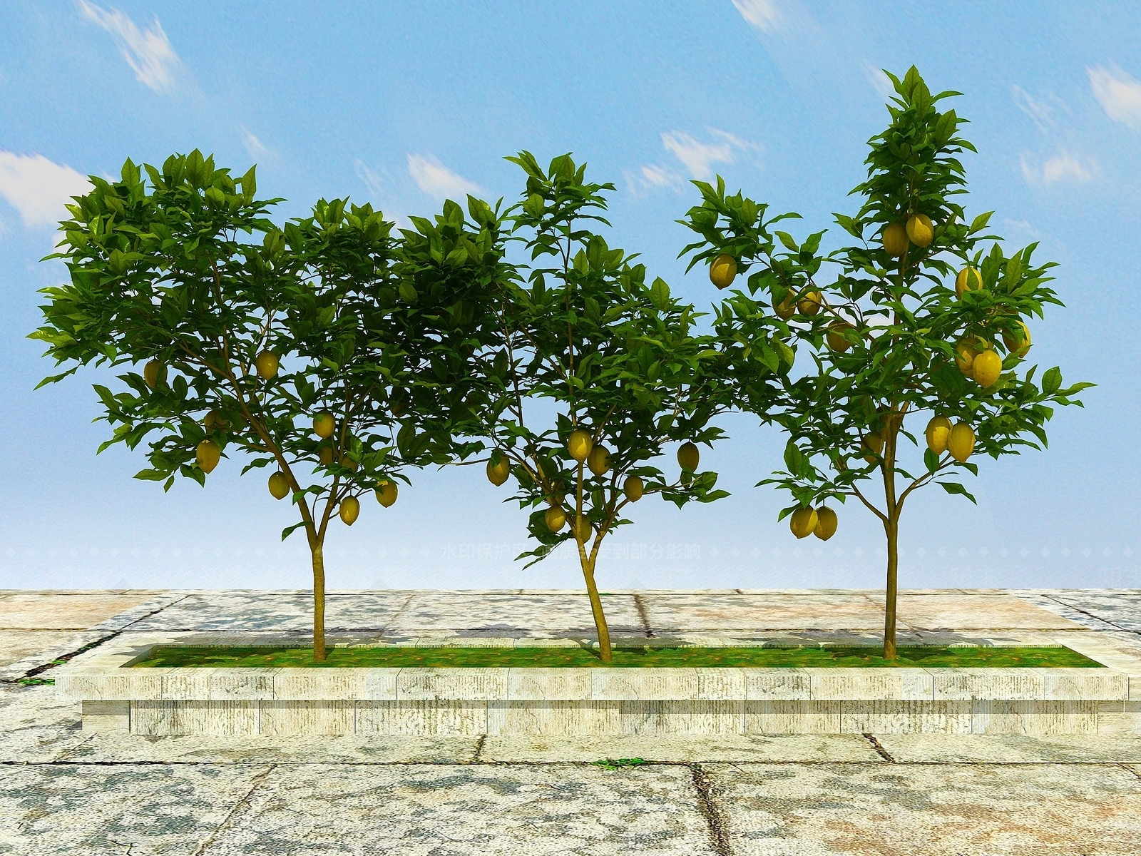 现代办公桌3D模型下载【ID:1190093398】