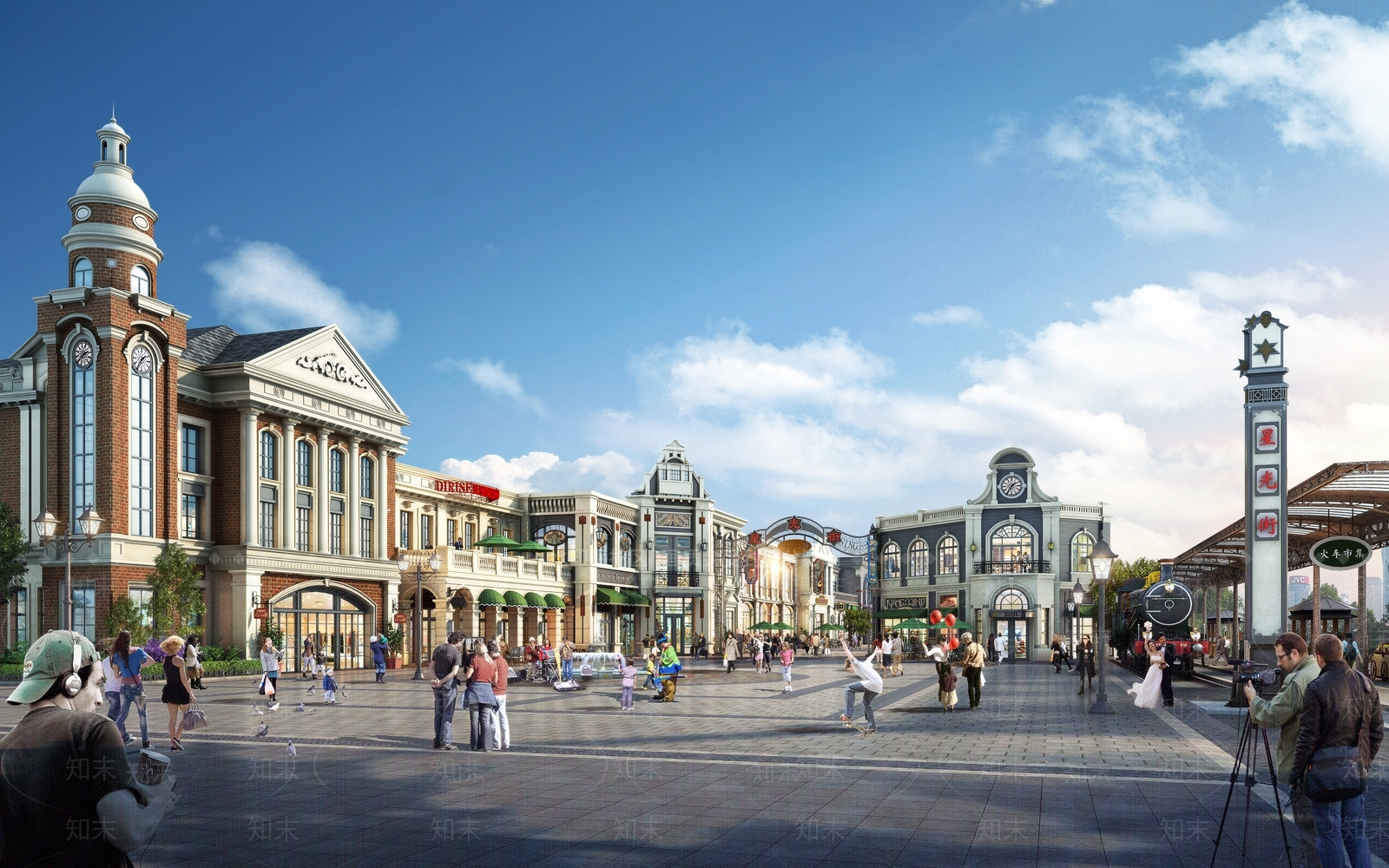 欧式其他公共建筑SU模型下载【ID:1190094591】