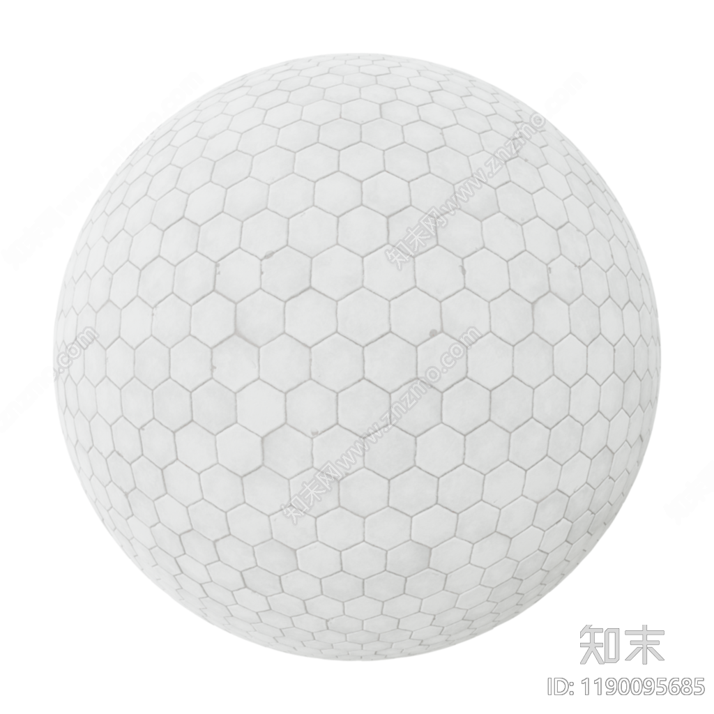 浴室六角瓷砖白色贴图下载【ID:1190095685】