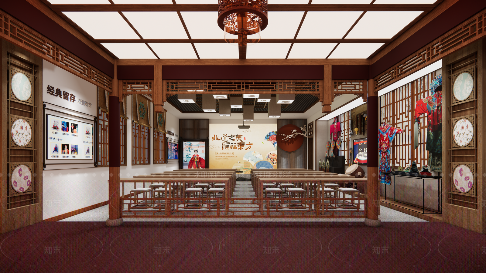 教室SU模型精品下载_SketchUp模型_知末网