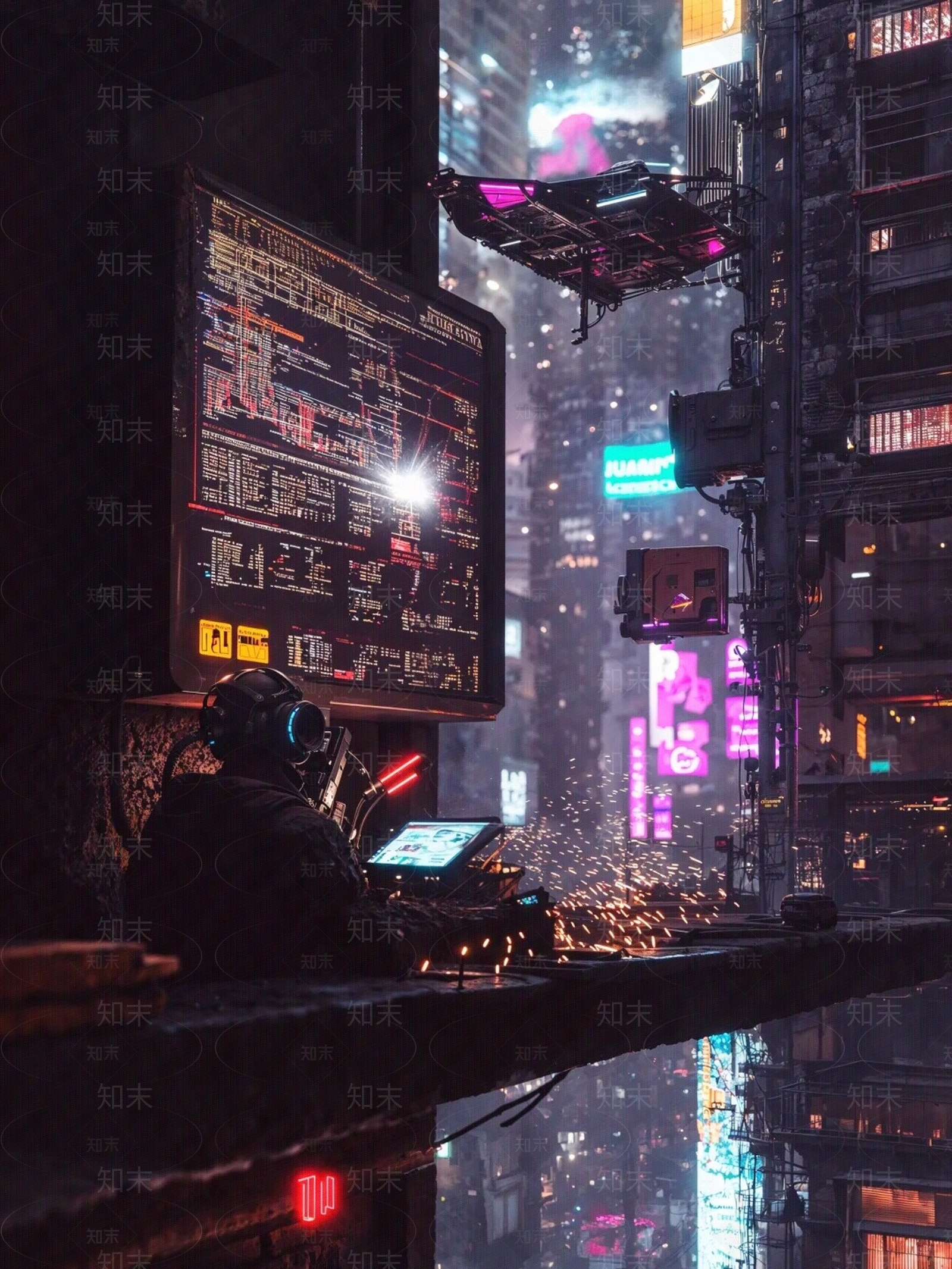 现代街道外景贴图下载【ID:1190098865】