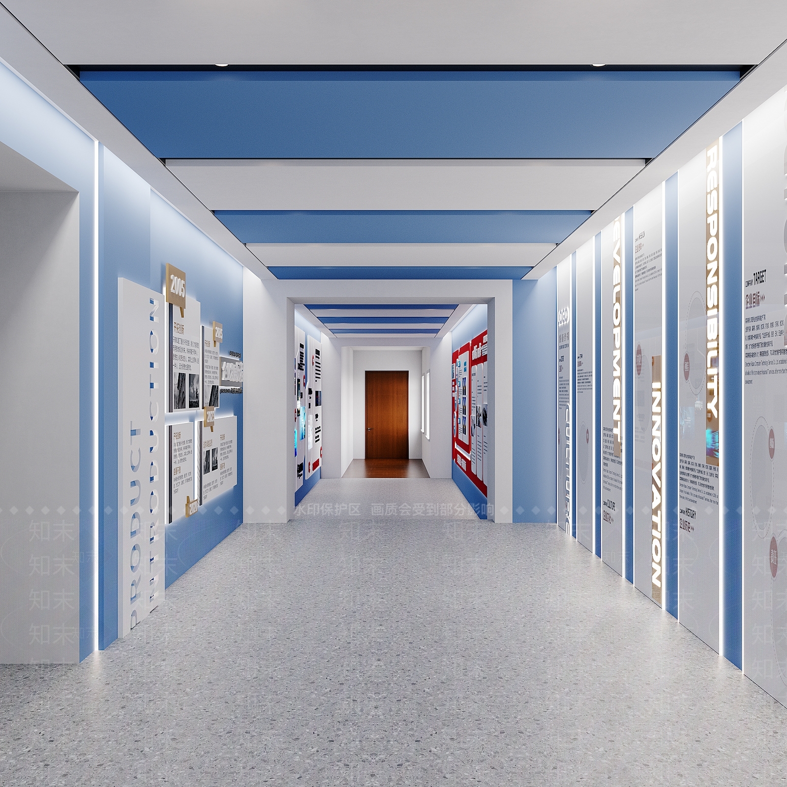 现代简约其他办公空间3D模型下载【ID:1190114148】