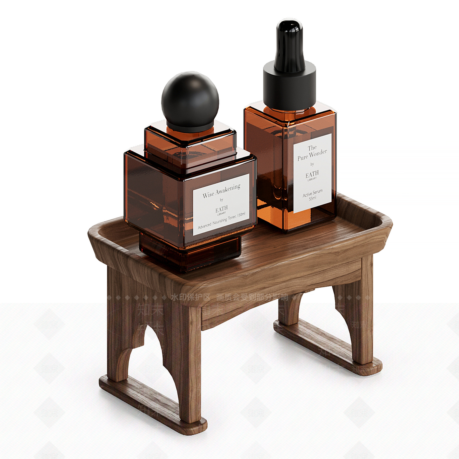 洗浴用品3D模型下载【ID:1190114579】