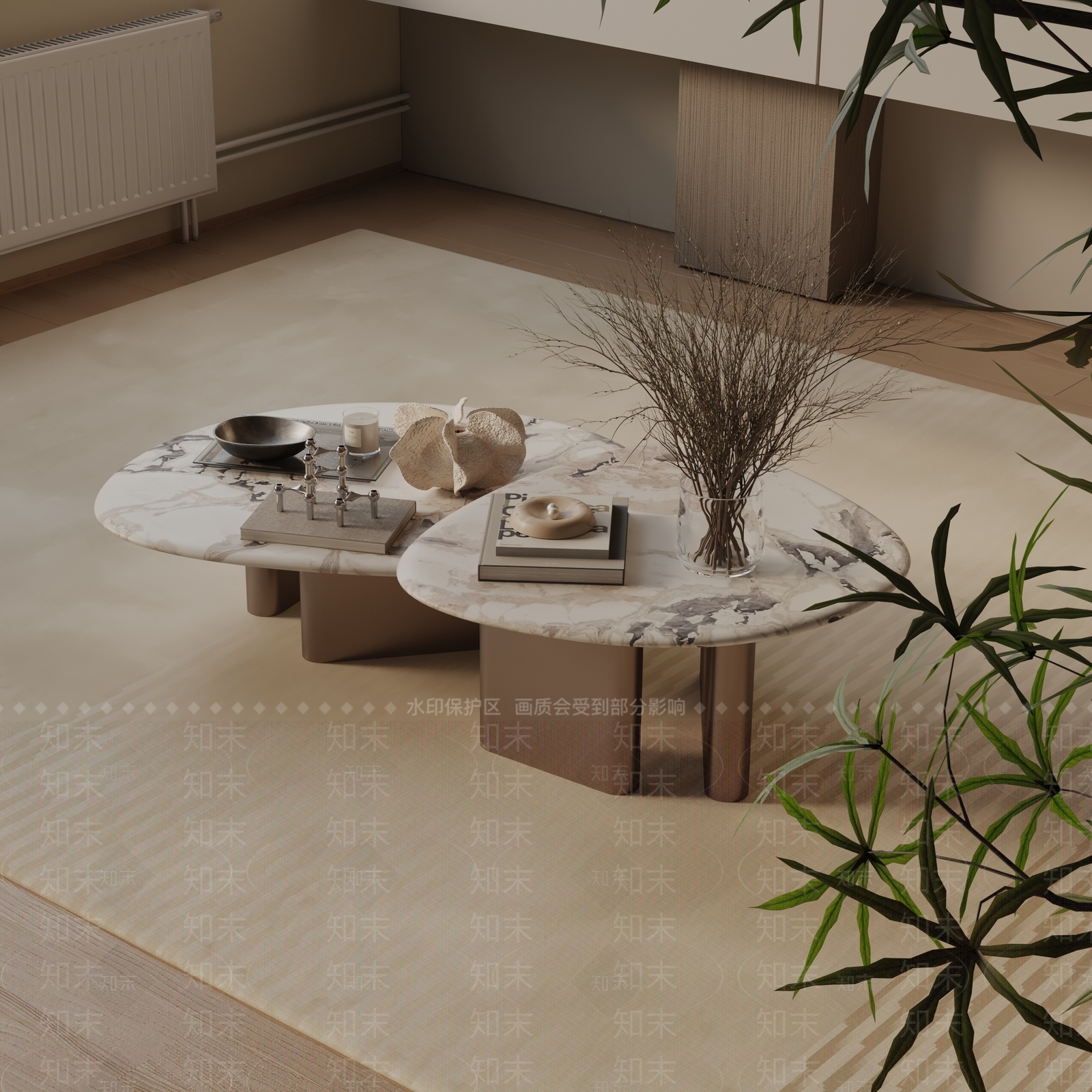 茶几3D模型精品下载_3dmax模型_知末网