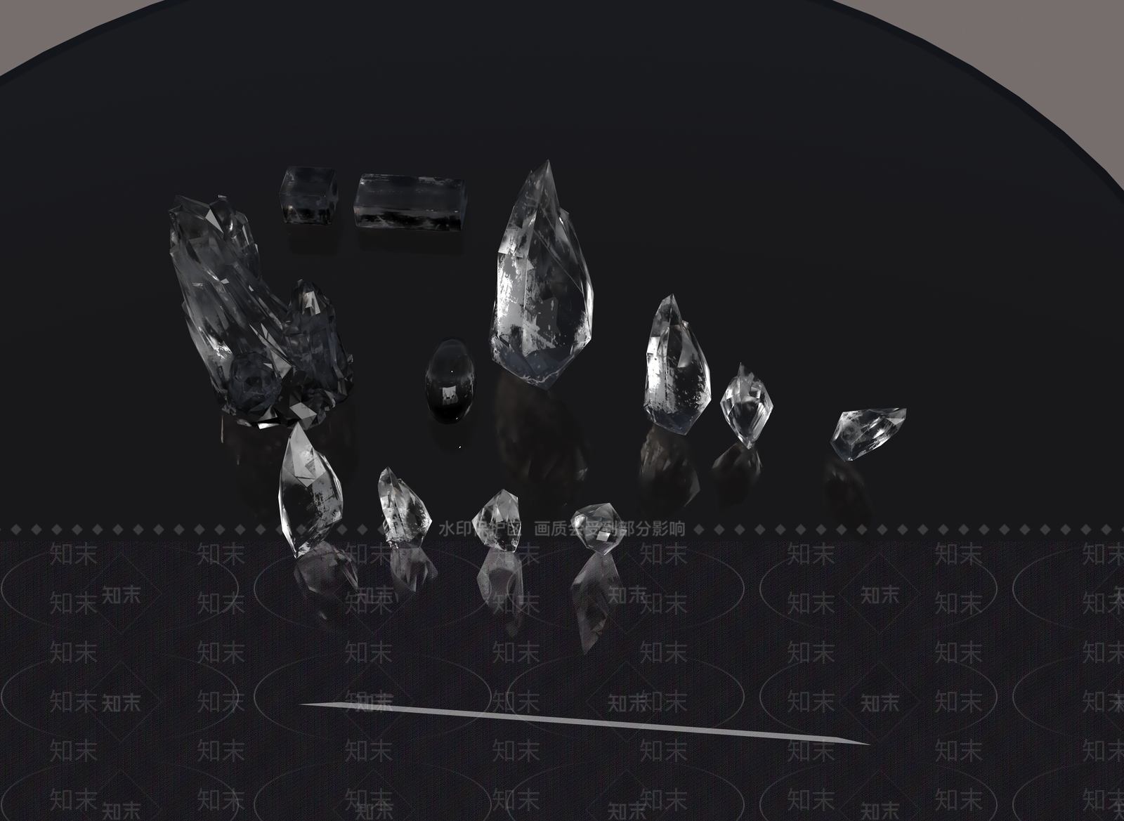 现代其他景观小品3D模型下载【ID:1190118169】